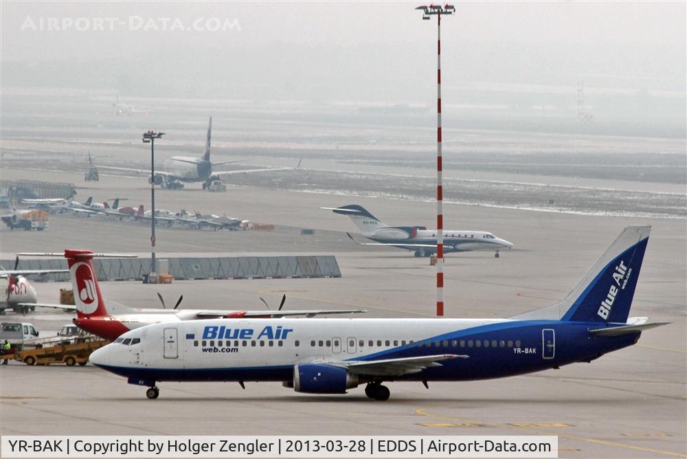 YR-BAK, 1992 Boeing 737-430 C/N 27005, Arrival from Romania....