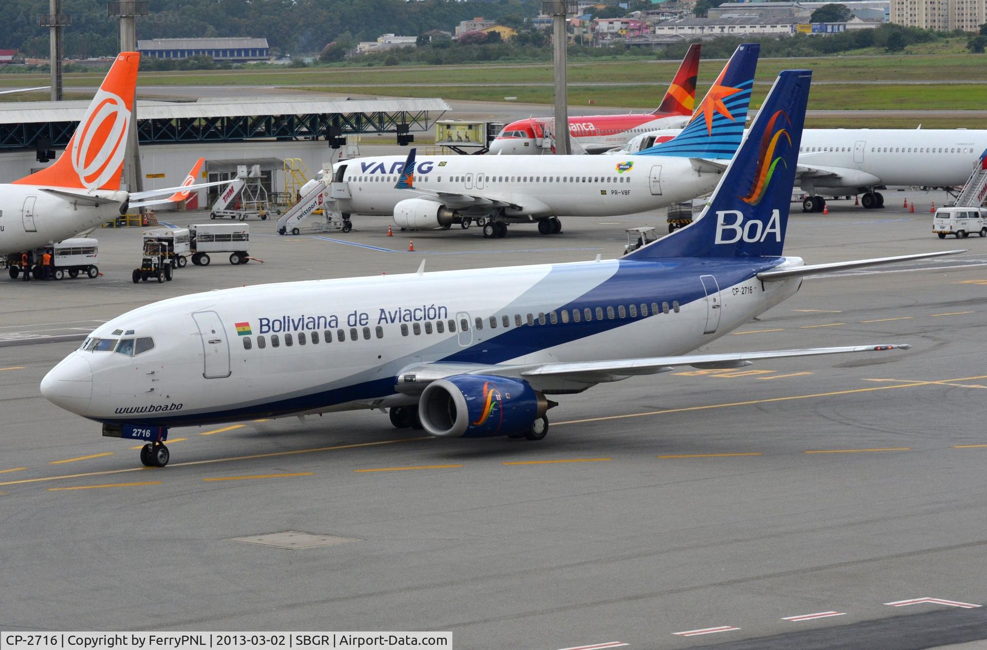 CP-2716, 1994 Boeing 737-3Q8 C/N 26309, BoA B733 taxiing in