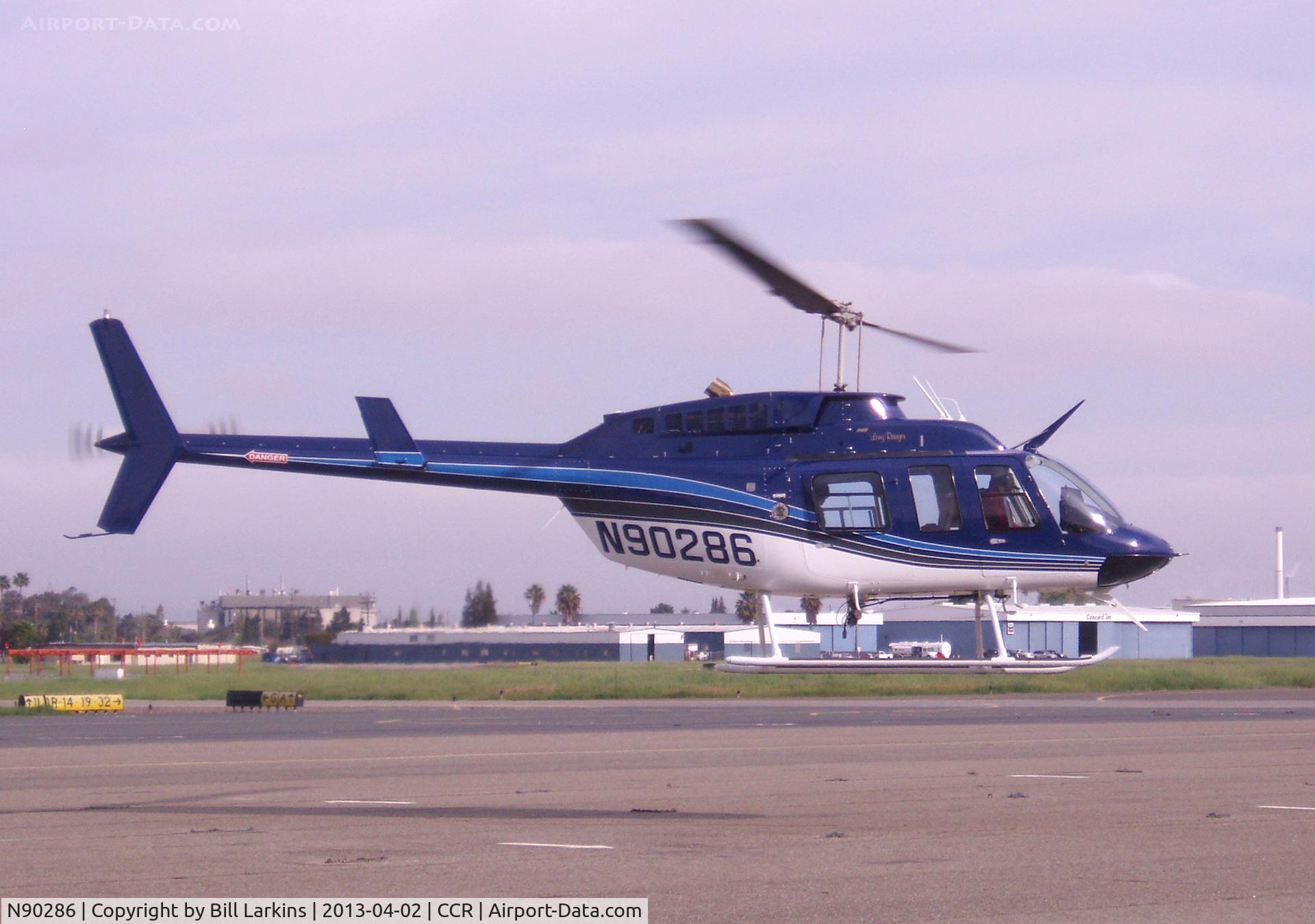 N90286, 1992 Bell 206L-3 LongRanger III C/N 51571, Visitor