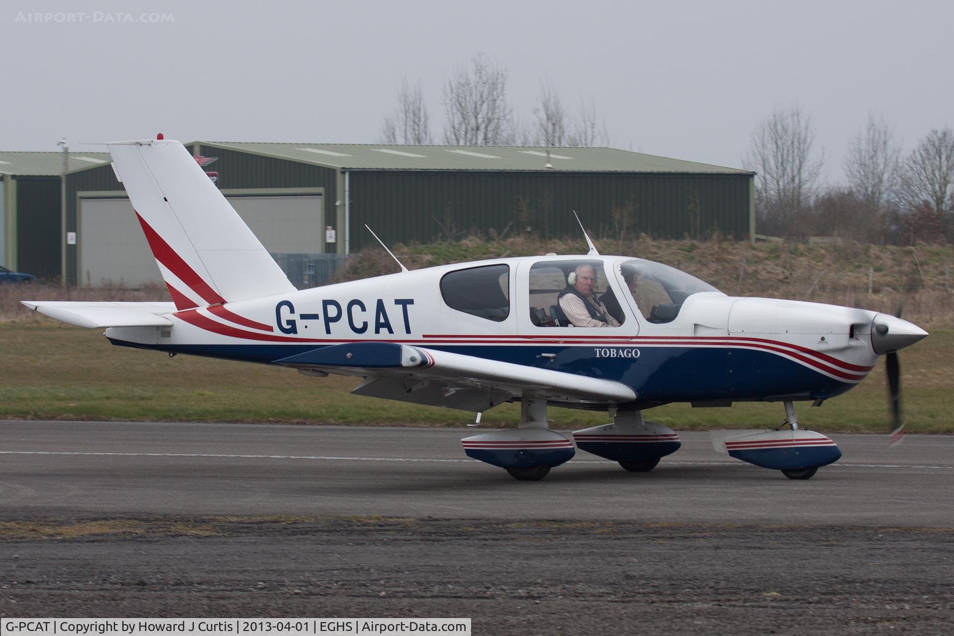G-PCAT, 1980 Socata TB-10 Tobago C/N 60, At the LAA fly-in and HMS Dipper 70th Anniversary event.