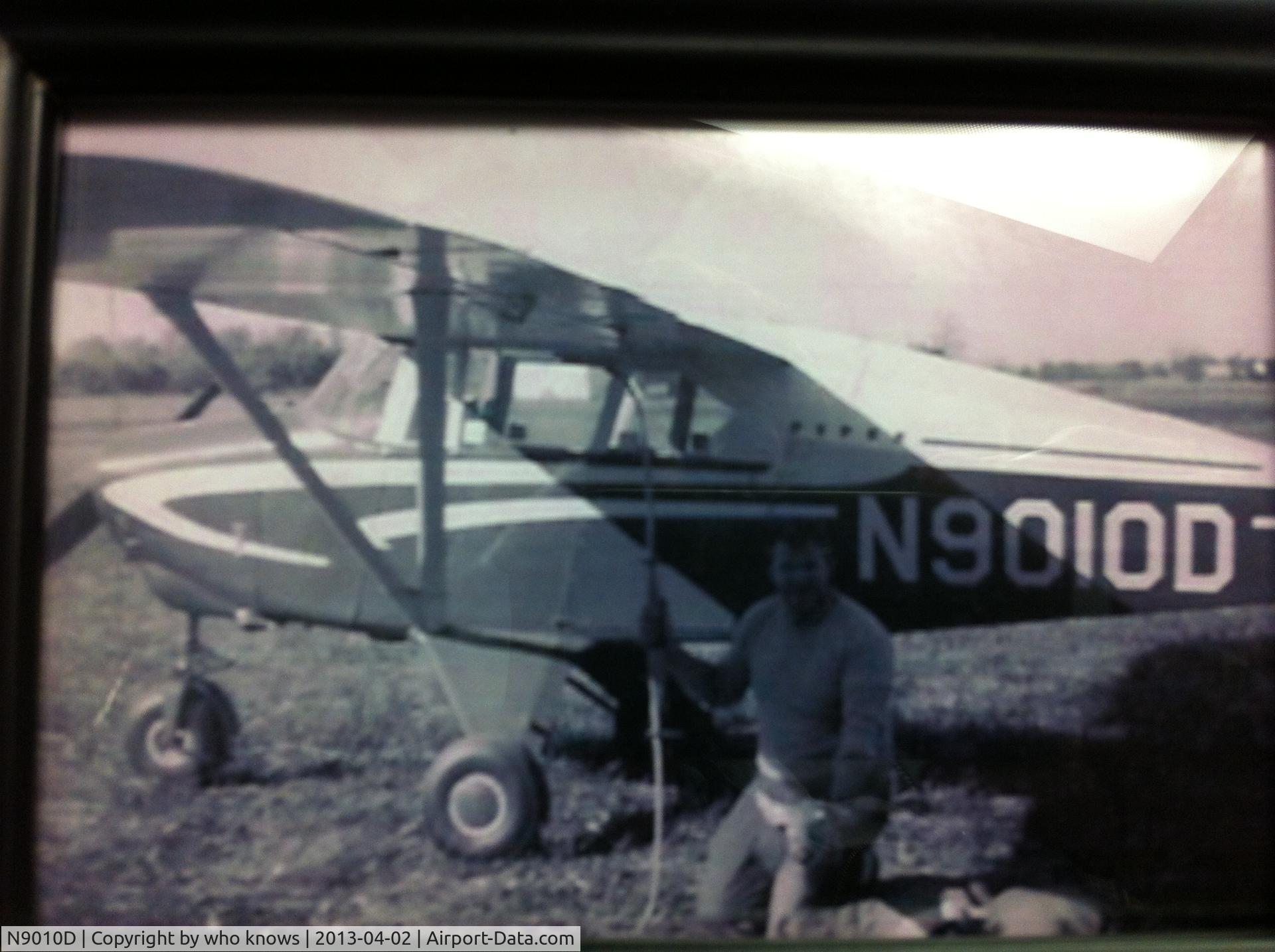 N9010D, 1958 Piper PA-22-160 Tri Pacer C/N 22-6145, Grandpa with his Tri-Pacer and freshly killed deer.  This deer may have been brought back in the plane from Bois Blanc Is, Mi to NW Ohio...I'm not positive.