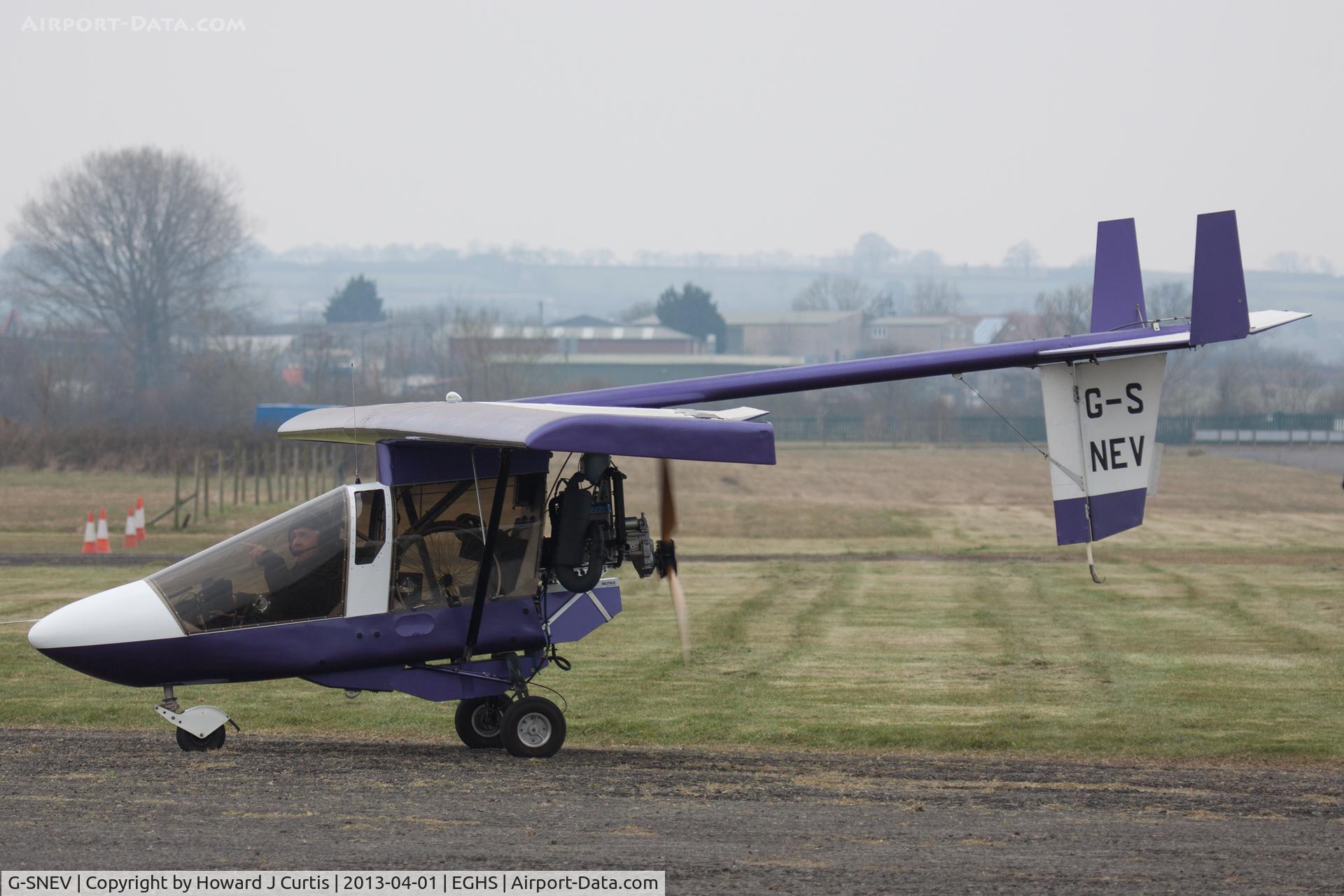 G-SNEV, 1997 CFM Streak Shadow SA C/N PFA 206-13042, At the LAA Fly-in and HMS Dipper 70th Anniversary celebrations. Privately owned.