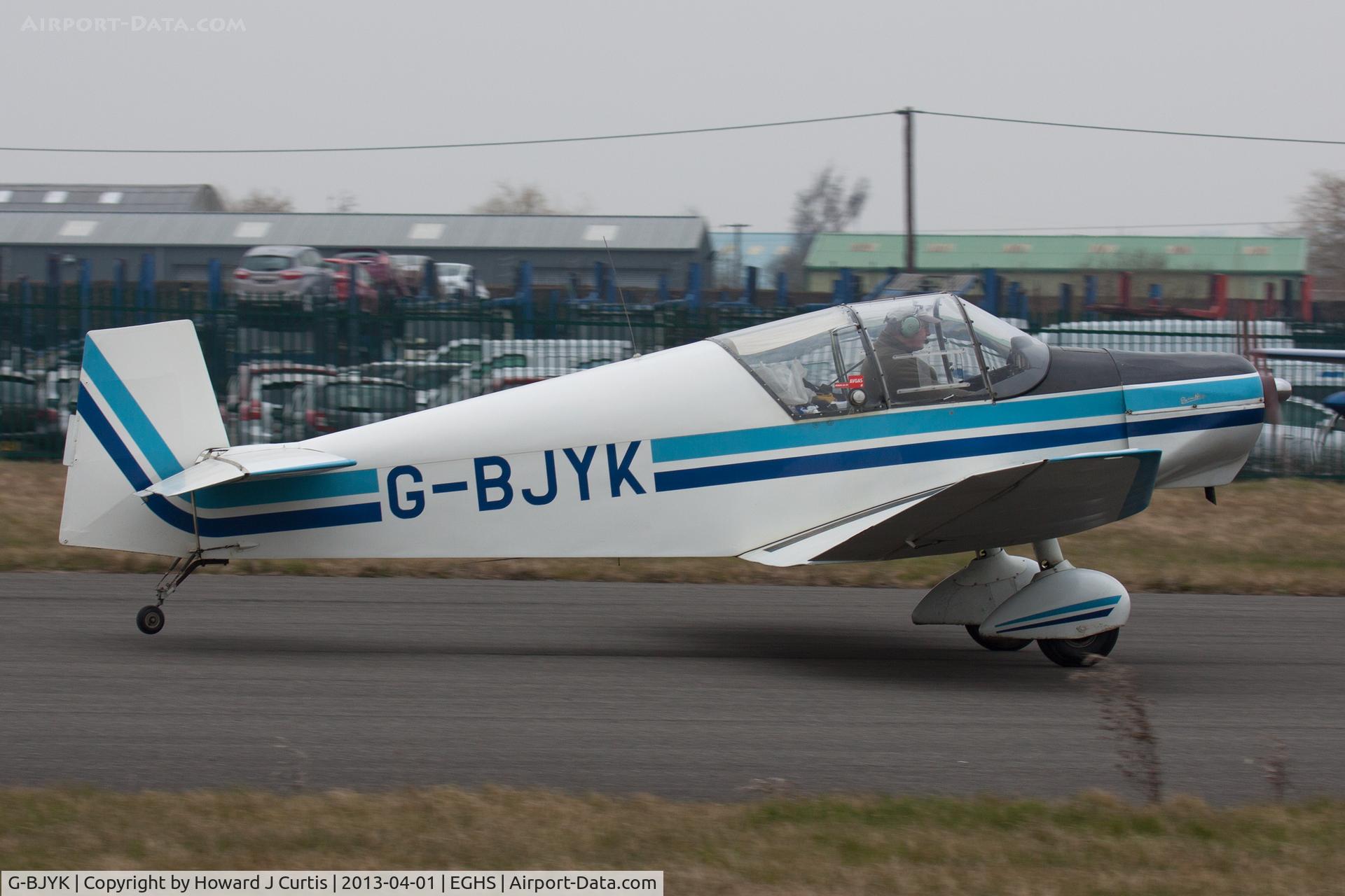 G-BJYK, 1960 Jodel (Wassmer) D-120A Paris-Nice C/N 185, At the LAA Fly-in and HMS Dipper 70th Anniversary celebrations. Privately owned.
