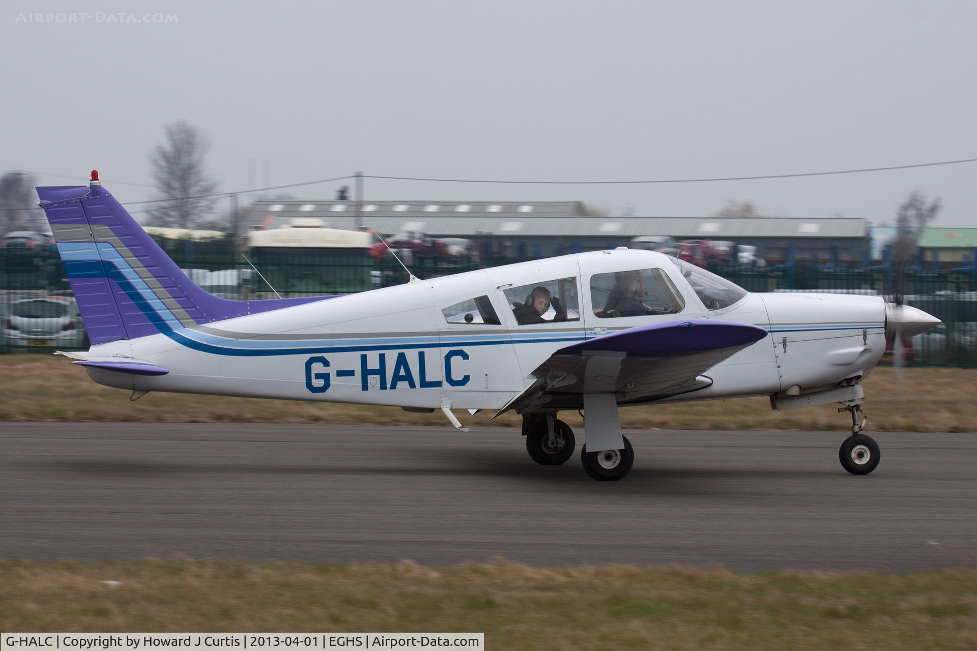 G-HALC, 1973 Piper PA-28R-200 Cherokee Arrow C/N 28R-7335042, At the LAA Fly-in and HMS Dipper 70th Anniversary celebrations. Privately owned.