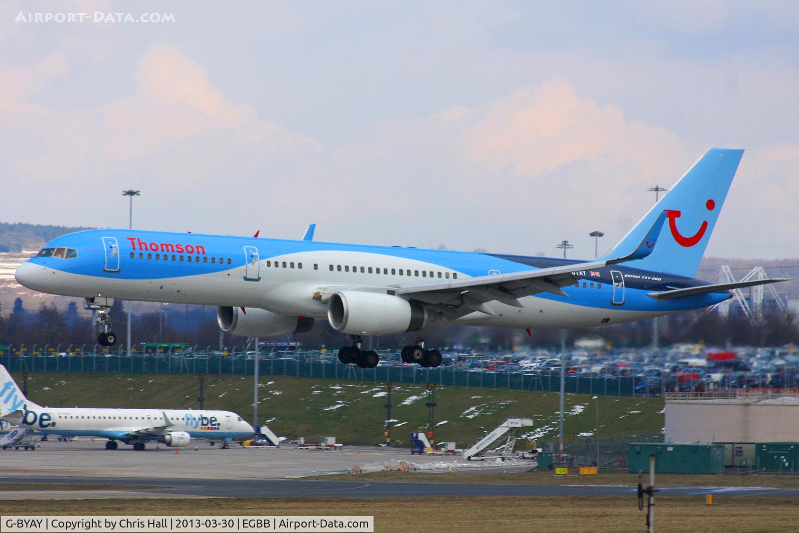 G-BYAY, 1999 Boeing 757-204 C/N 28836, Thomson