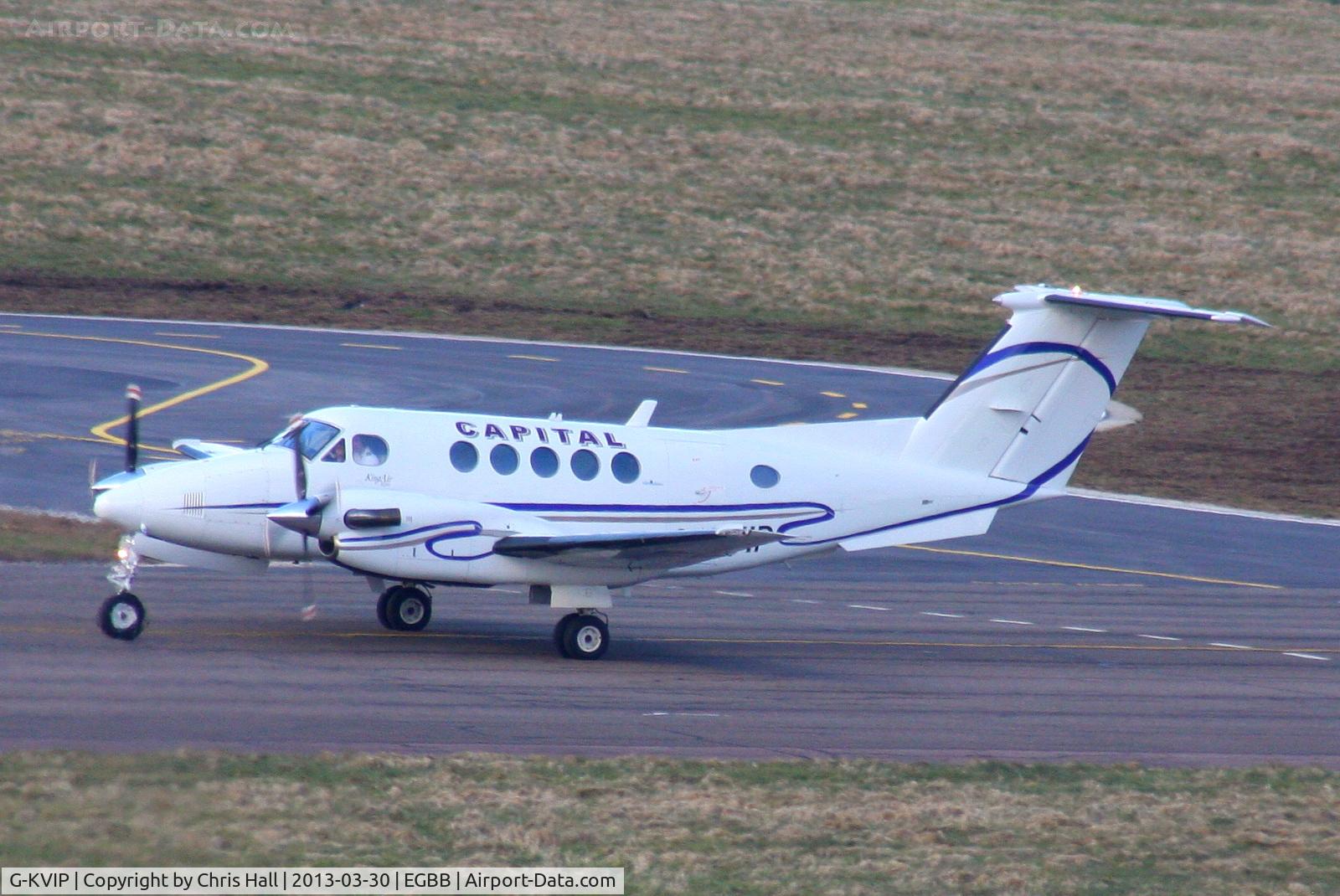 G-KVIP, 1979 Beech 200 Super King Air C/N BB-487, Capital Air Charter