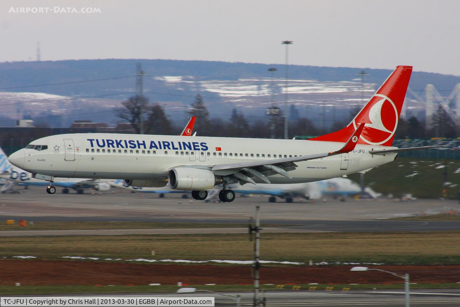 TC-JFU, 1999 Boeing 737-8F2 C/N 29781, Turkish Airlines