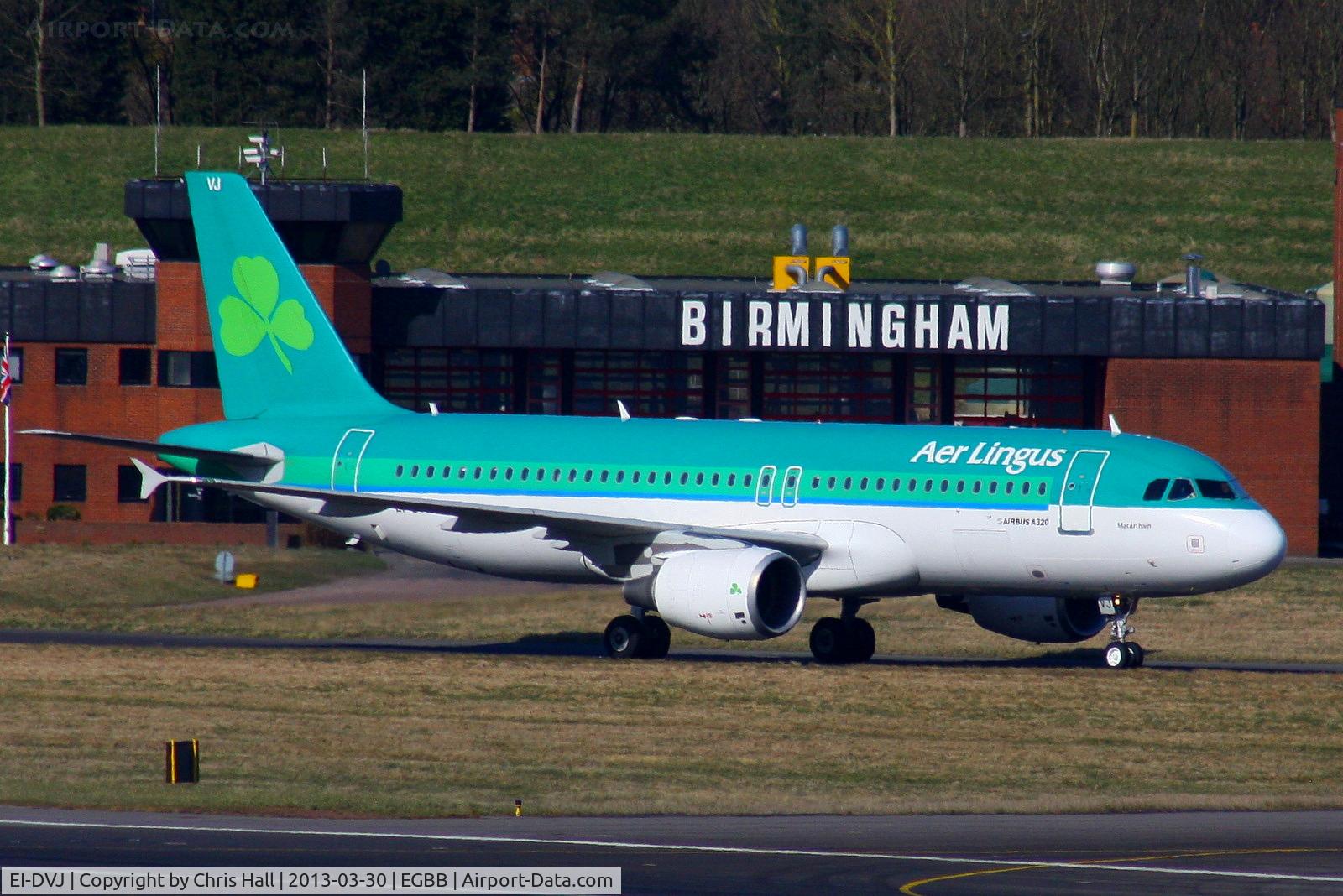 EI-DVJ, 2009 Airbus A320-214 C/N 3857, Aer Lingus