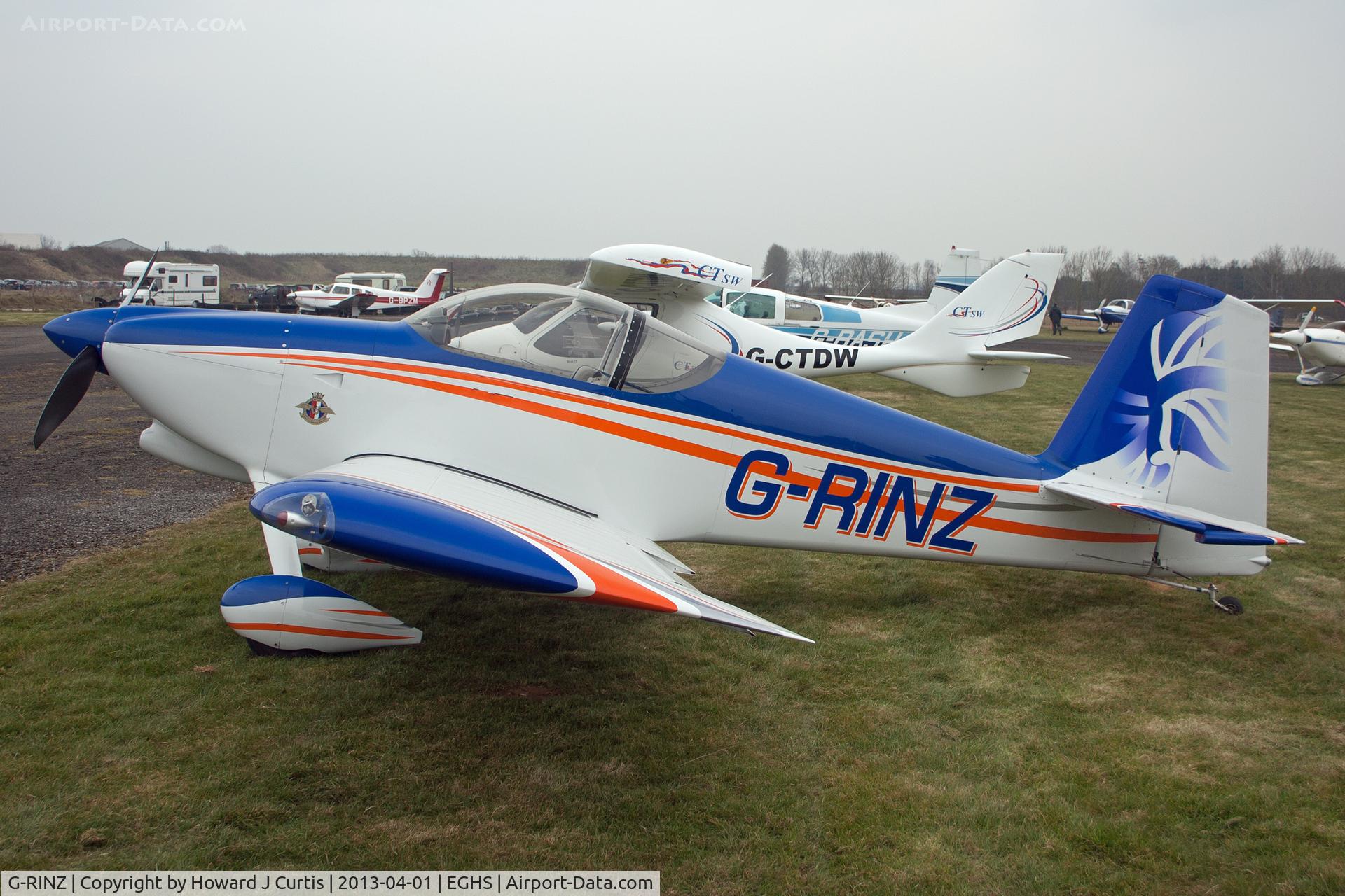 G-RINZ, 2006 Vans RV-7 C/N PFA 323-13982, At the LAA Fly-In and HMS Dipper 70th Anniversary Event.