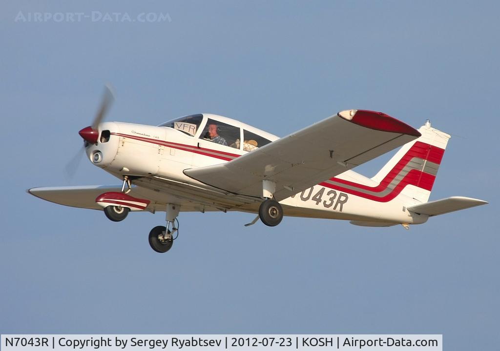 N7043R, 1966 Piper PA-28-140 C/N 28-21740, Sun'n-Fun 2012