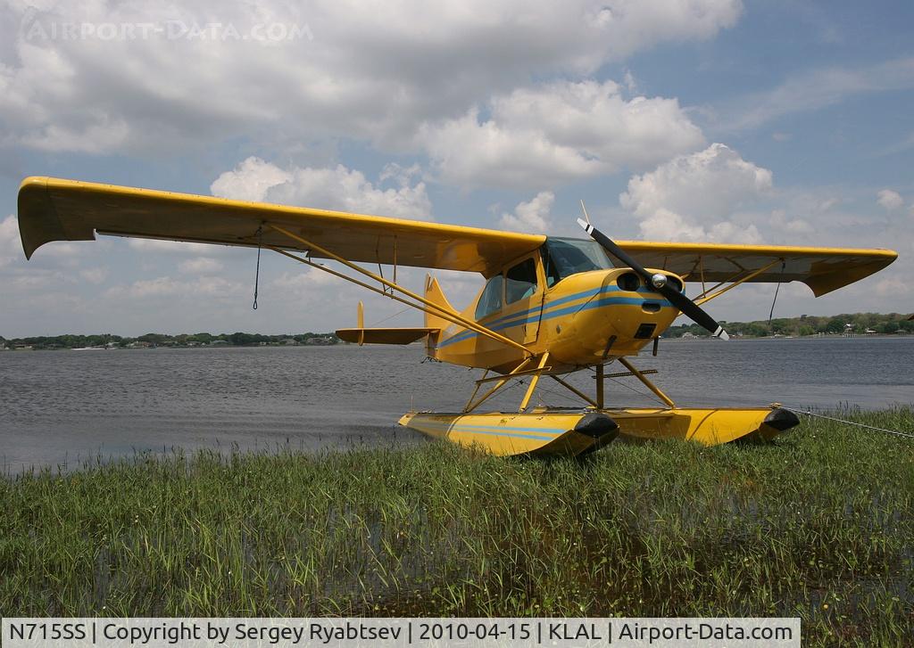 N715SS, 1956 Champion 7EC C/N 7EC380, Lake Agnes Splach-in 2009