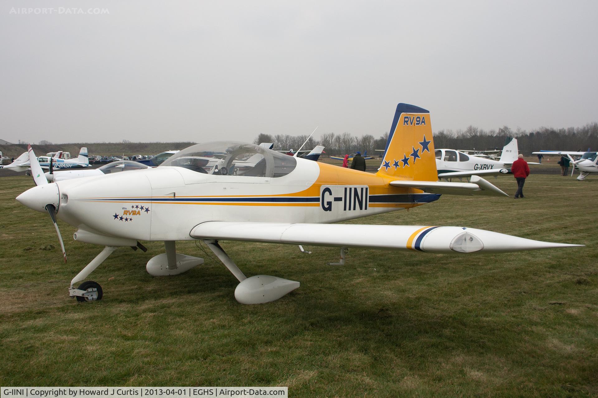 G-IINI, 2004 Vans RV-9A C/N PFA 320-13781, At the LAA Fly-In and HMS Dipper 70th Anniversary Event. Privately owned.
