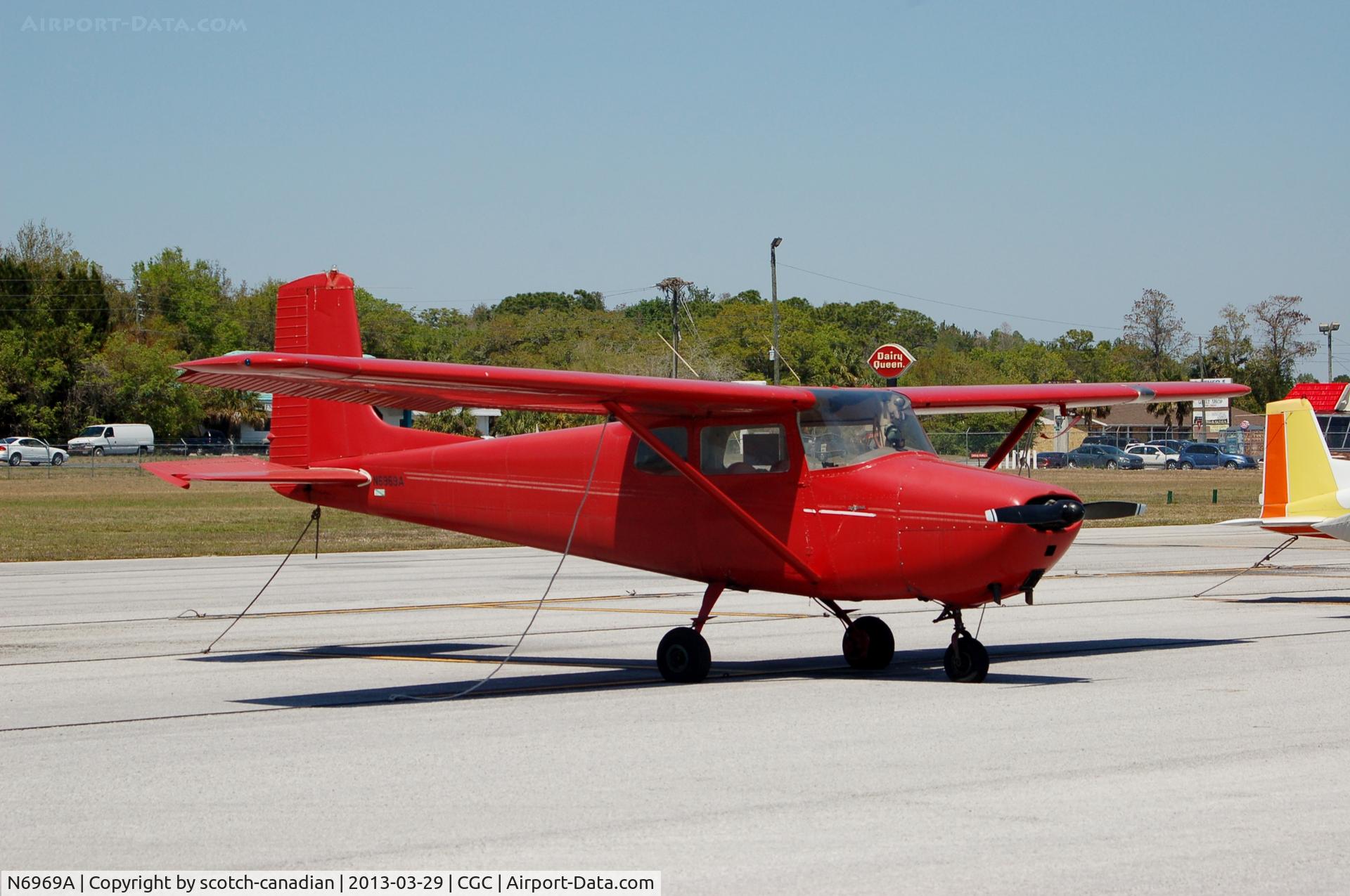 N6969A, 1956 Cessna 172 C/N 29069, 1956 Cessna 172, N6969A, at Crystal River Airport, Crystal River, FL