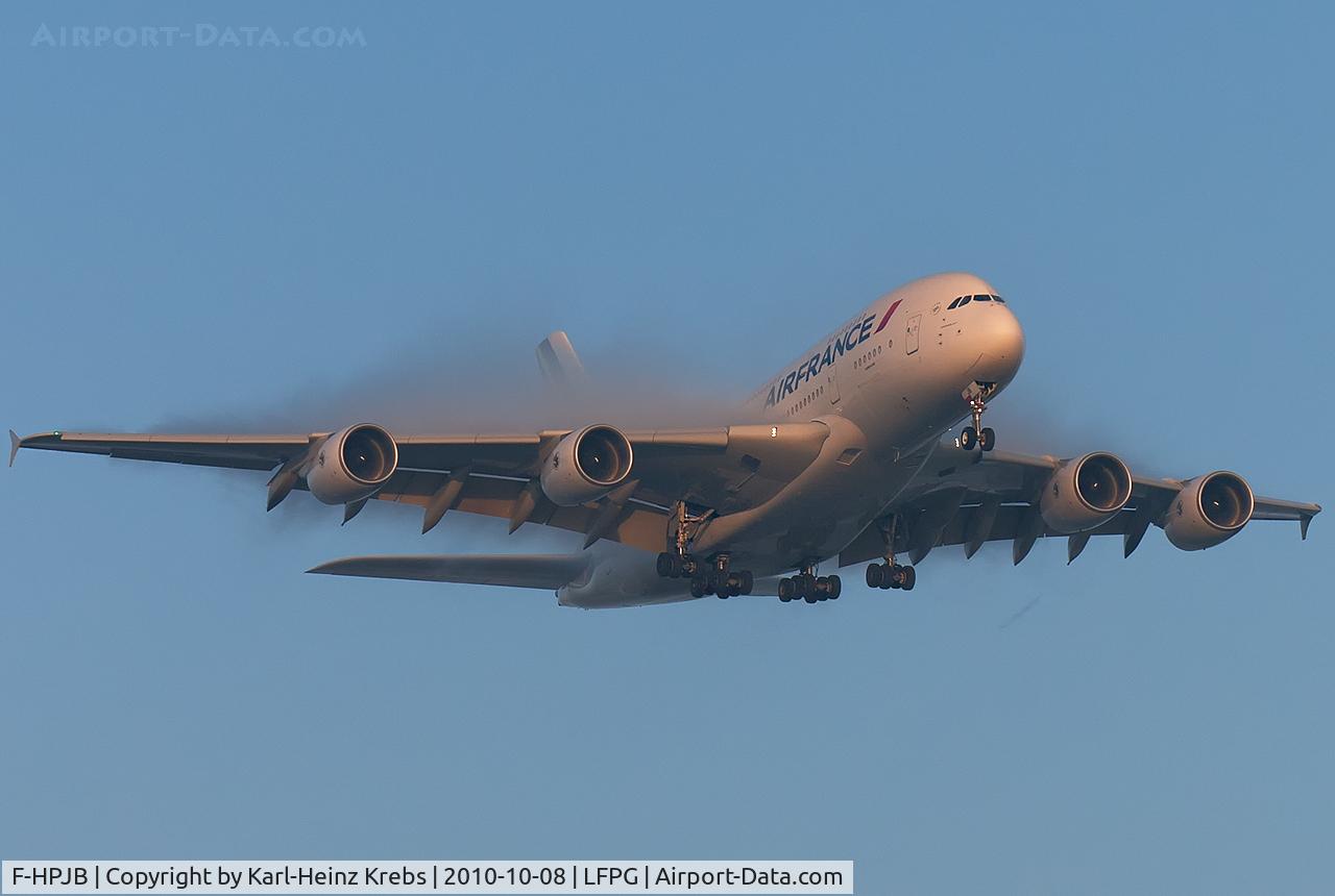 F-HPJB, 2009 Airbus A380-861 C/N 040, Air France