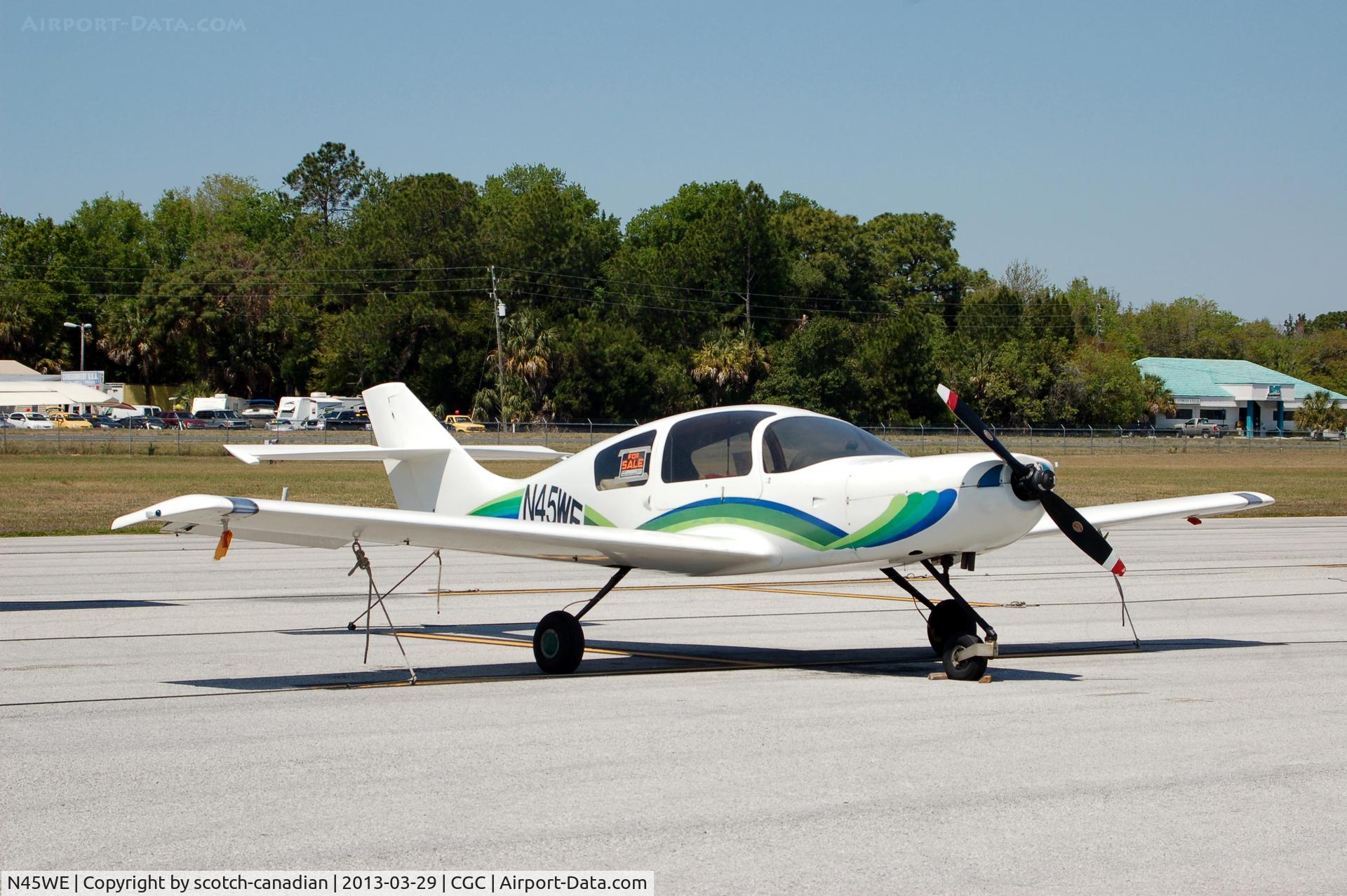 N45WE, Wheeler Express FT C/N 16, Jennett M/ Gerstmann U WHEELER EXPRESS FT, N45WE, at Crystal River Airport, Crystal River, FL