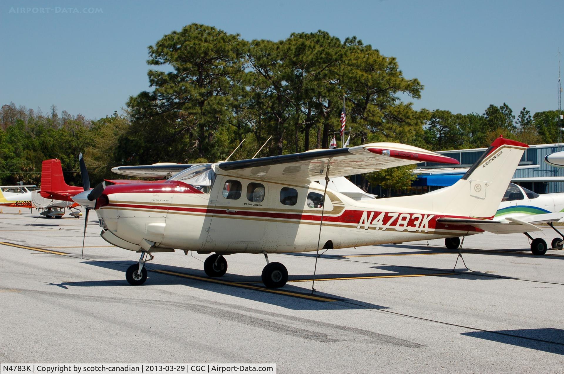 N4783K, 1979 Cessna P210N Pressurised Centurion C/N P21000314, 1979 Cessna P210N, N4783K, at Crystal River Airport, Crystal River, FL