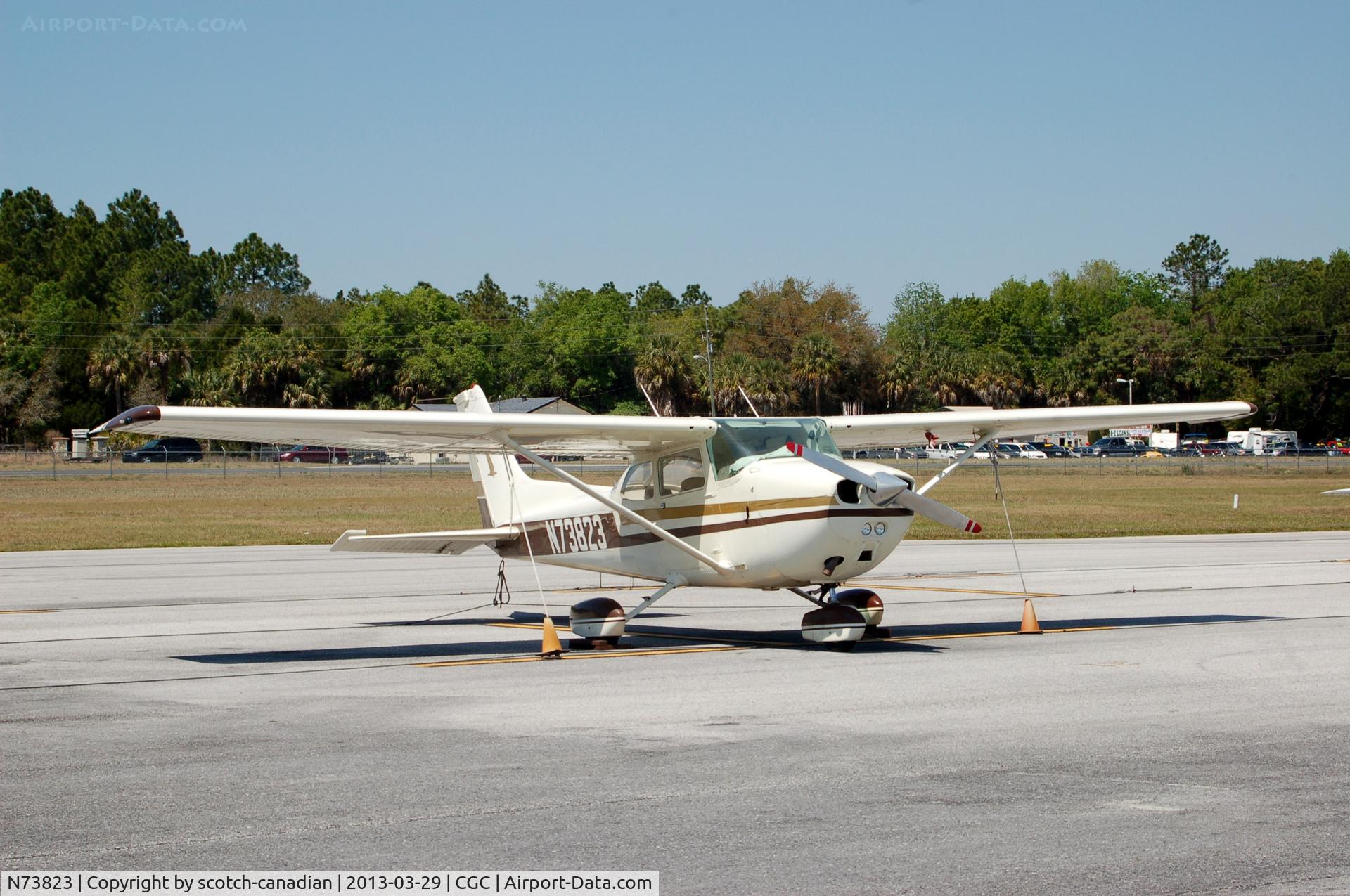 N73823, 1976 Cessna 172N C/N 17267701, 1976 Cessna 172N, N73823, at Crystal River Airport, Crystal River, FL