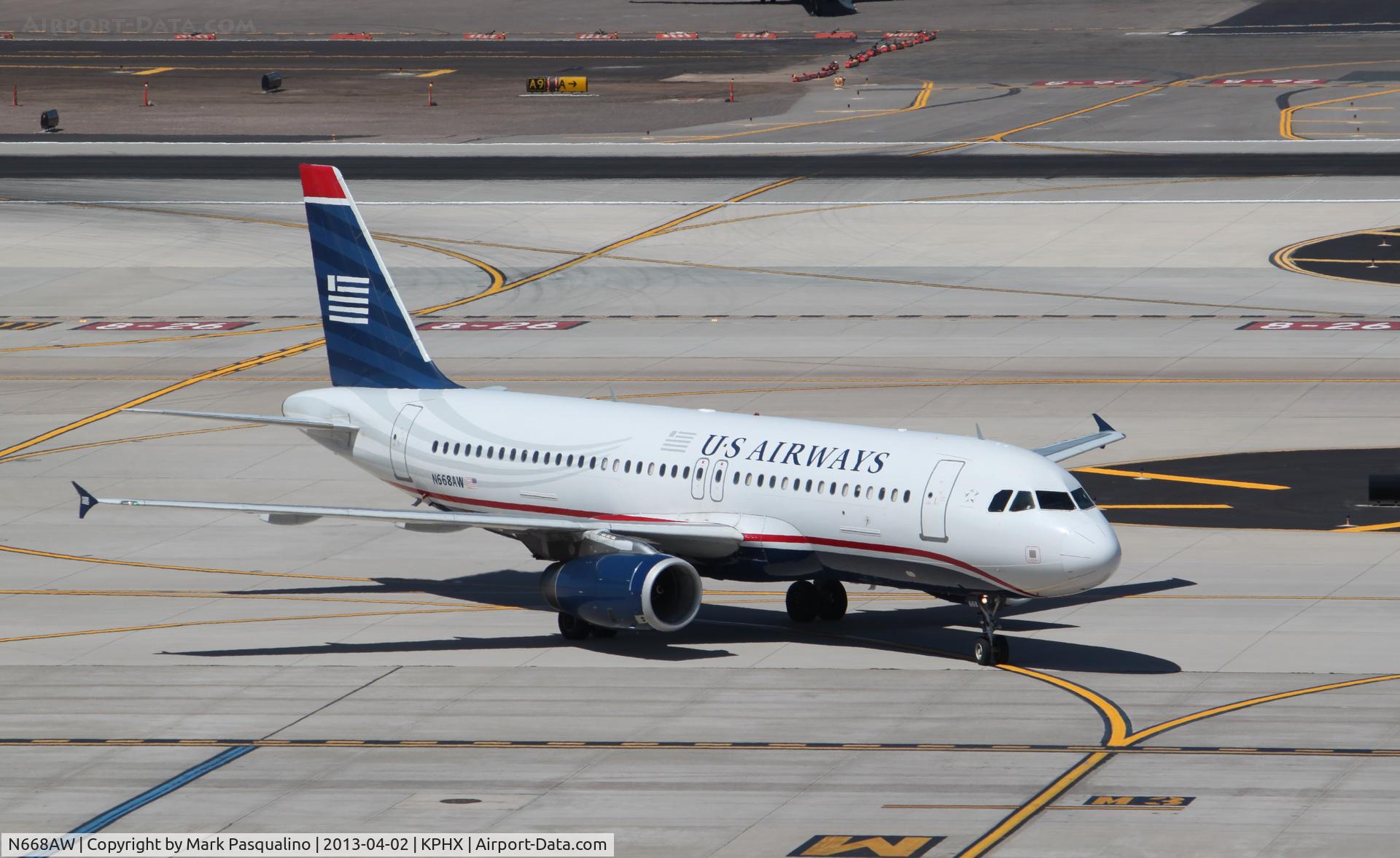 N668AW, 2002 Airbus A320-232 C/N 1764, Airbus A320