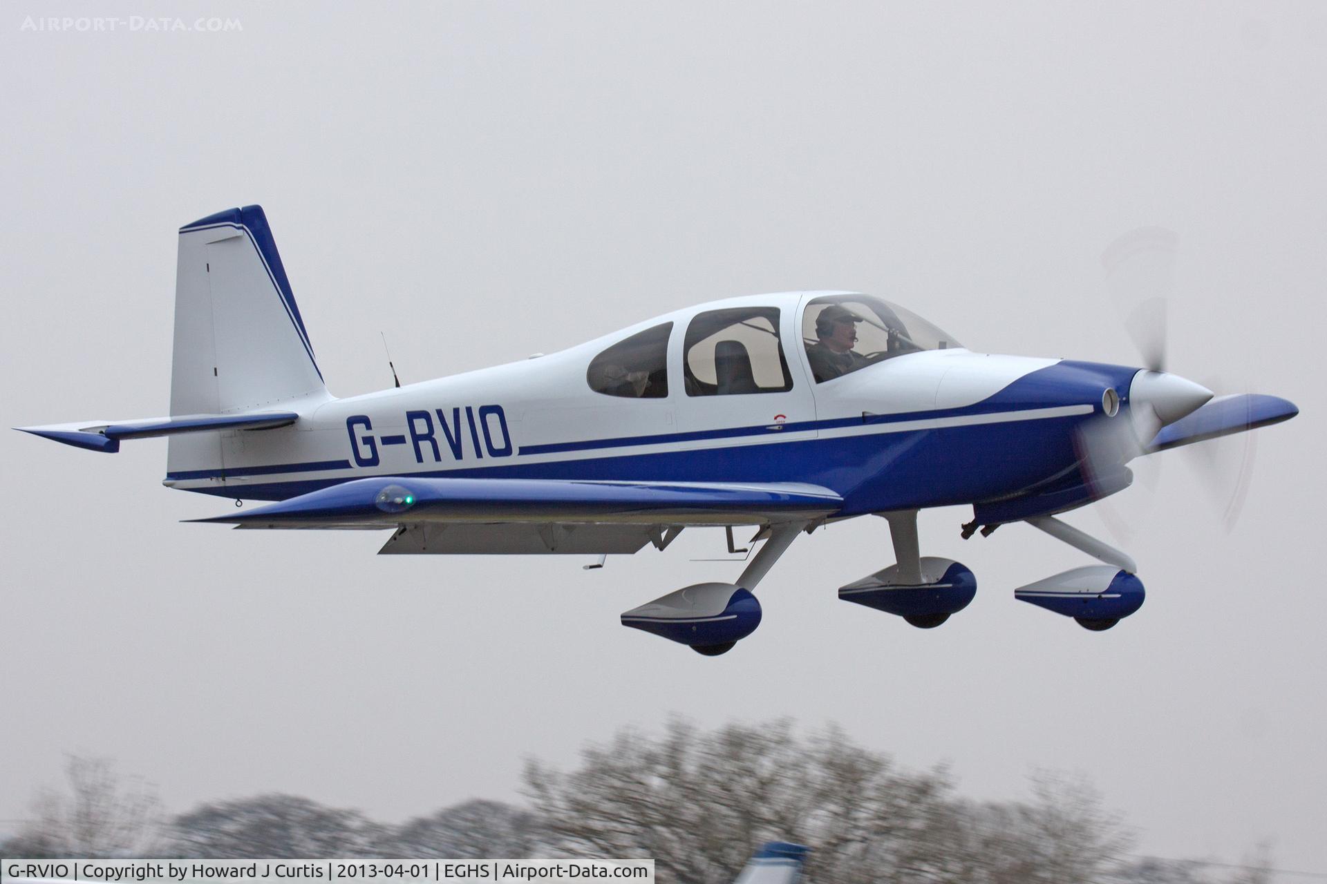 G-RVIO, 2006 Vans RV-10 C/N PFA 339-14547, At the LAA Fly-In and HMS Dipper 70th Anniversary Event. Privately owned.