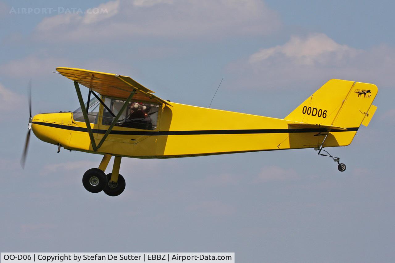 OO-D06, 1997 Rans S-6ES Coyote II C/N 07971139, Take-off.