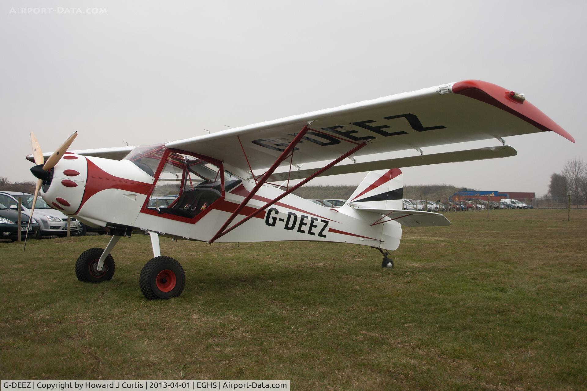 G-DEEZ, 1990 Denney Kitfox Mk3 C/N 931, At the LAA Fly-In and HMS Dipper 70th Anniversary Event. Privately owned.