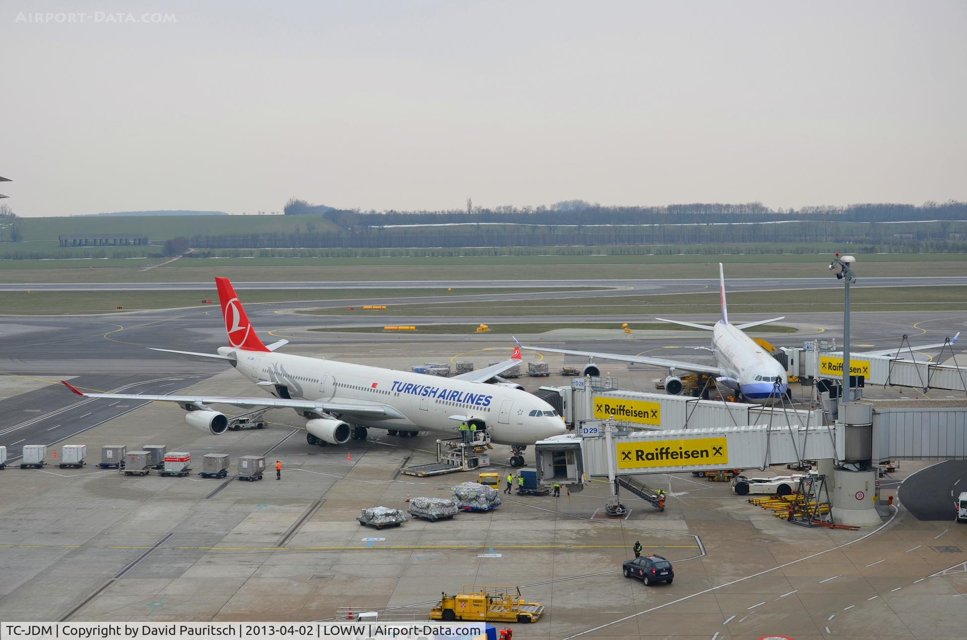TC-JDM, 1996 Airbus A340-311 C/N 115, Two A340s! WOW! That's rare here in Vienna!
