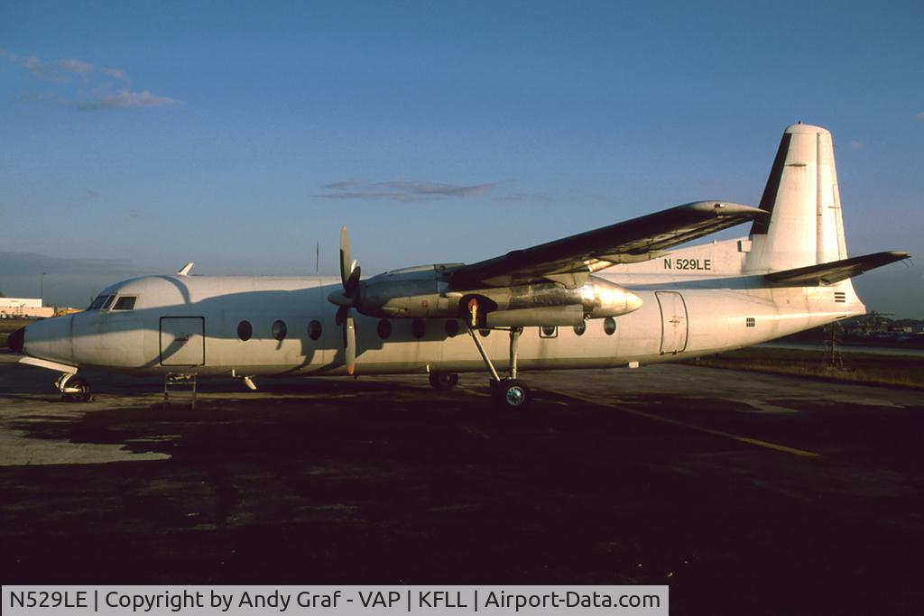 N529LE, 1967 Fairchild Hiller FH-227B C/N 529, Fairchild 227