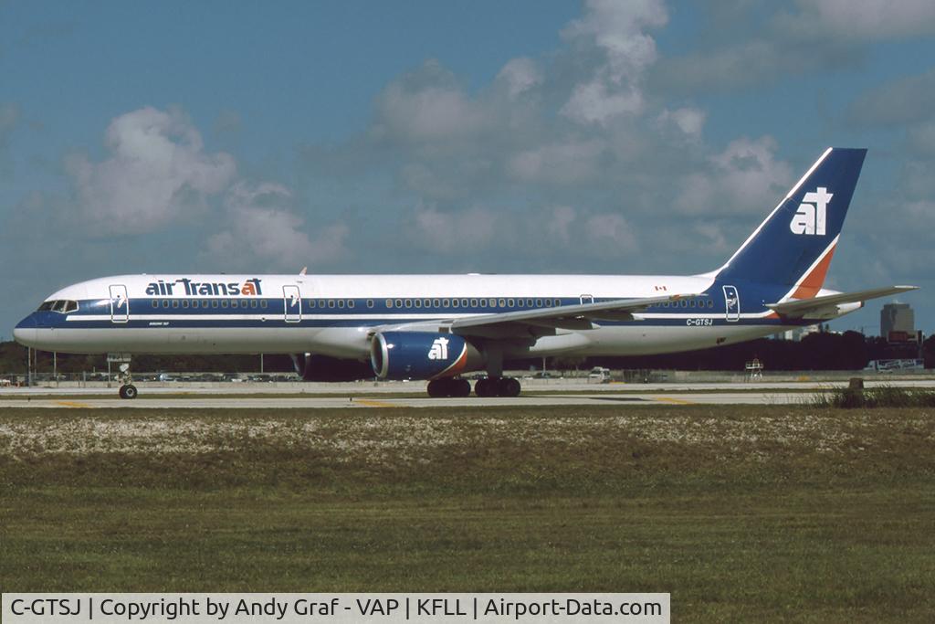 C-GTSJ, 1990 Boeing 757-236 C/N 24772, Air Transat 757-200