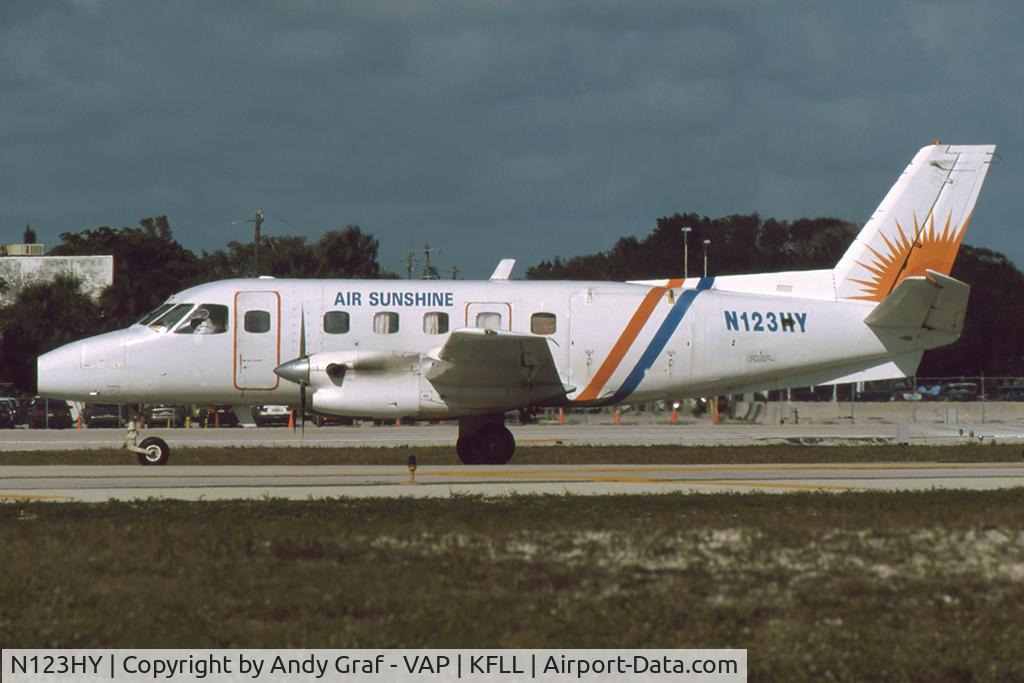 N123HY, 1981 Embraer EMB-110P1 Bandeirante C/N 110.321., Air Sunshine EMB110