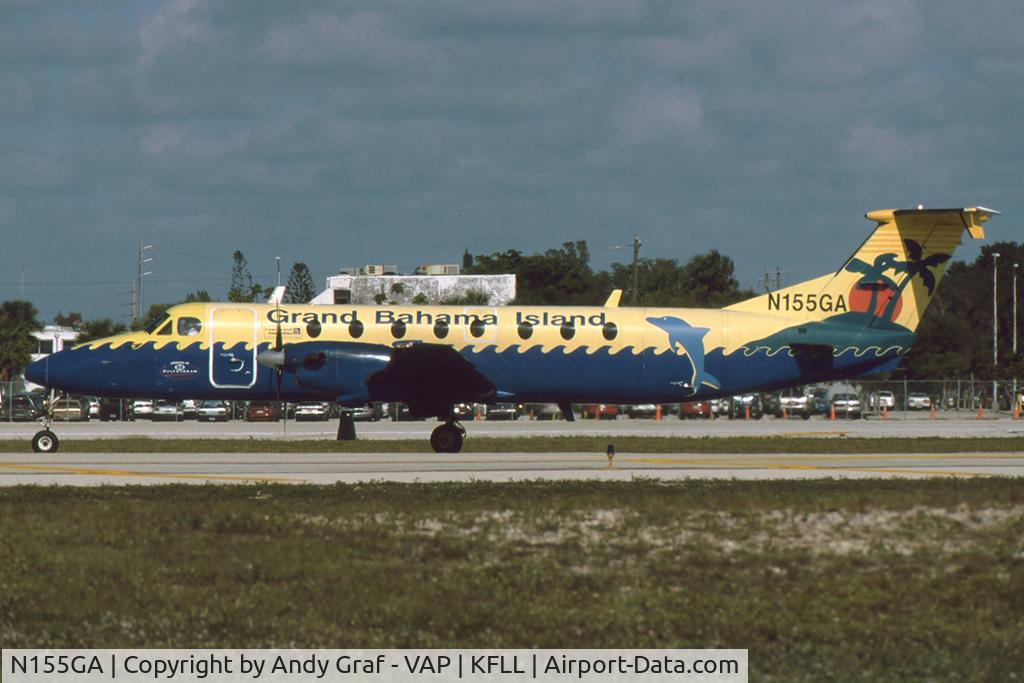 N155GA, 1986 Beech 1900C C/N UB-55, Gulfstream Airlines B1900