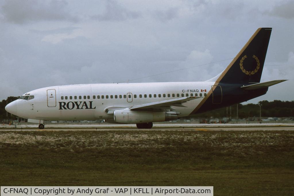C-FNAQ, 1970 Boeing 737-242 C/N 20455, Royal 737-200