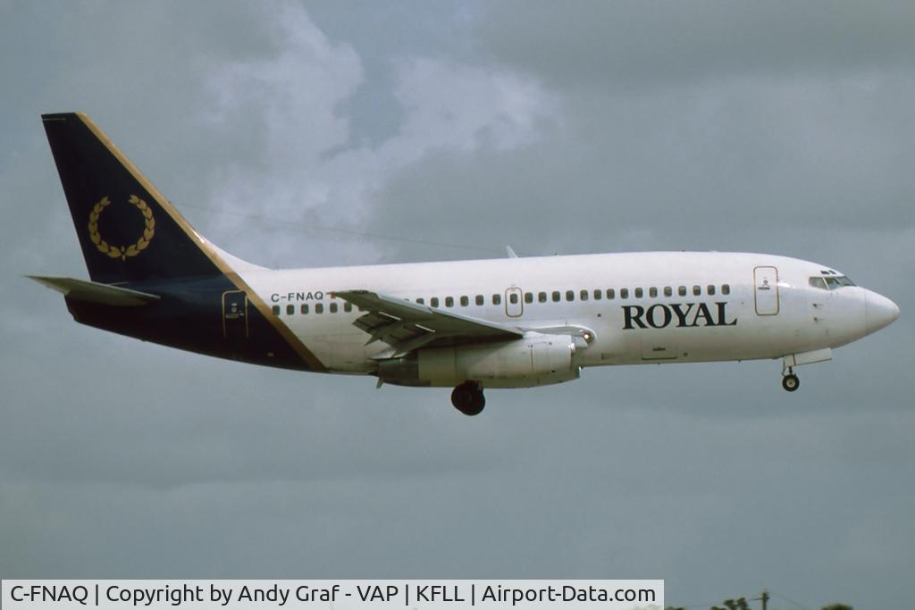 C-FNAQ, 1970 Boeing 737-242 C/N 20455, Royal 737-200