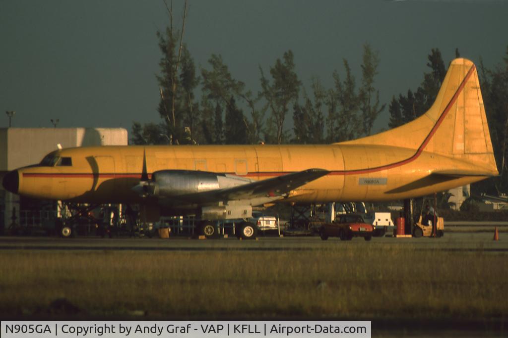 N905GA, 1953 Convair 580(F) C/N 121, CV-580