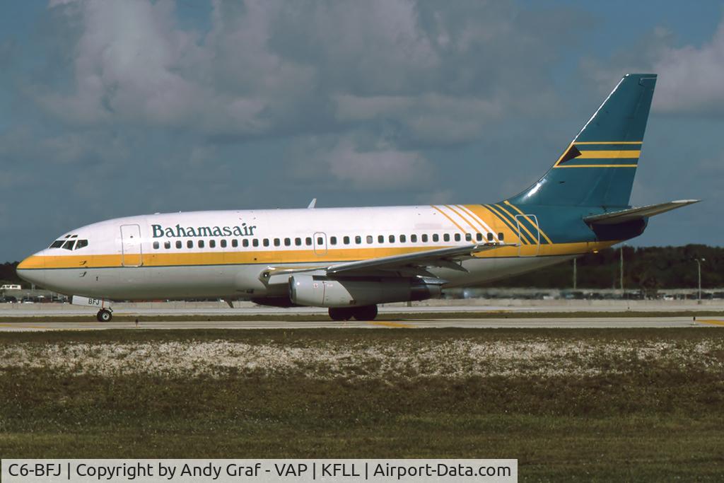 C6-BFJ, 1969 Boeing 737-201 C/N 20211, Bahamasair 737-200