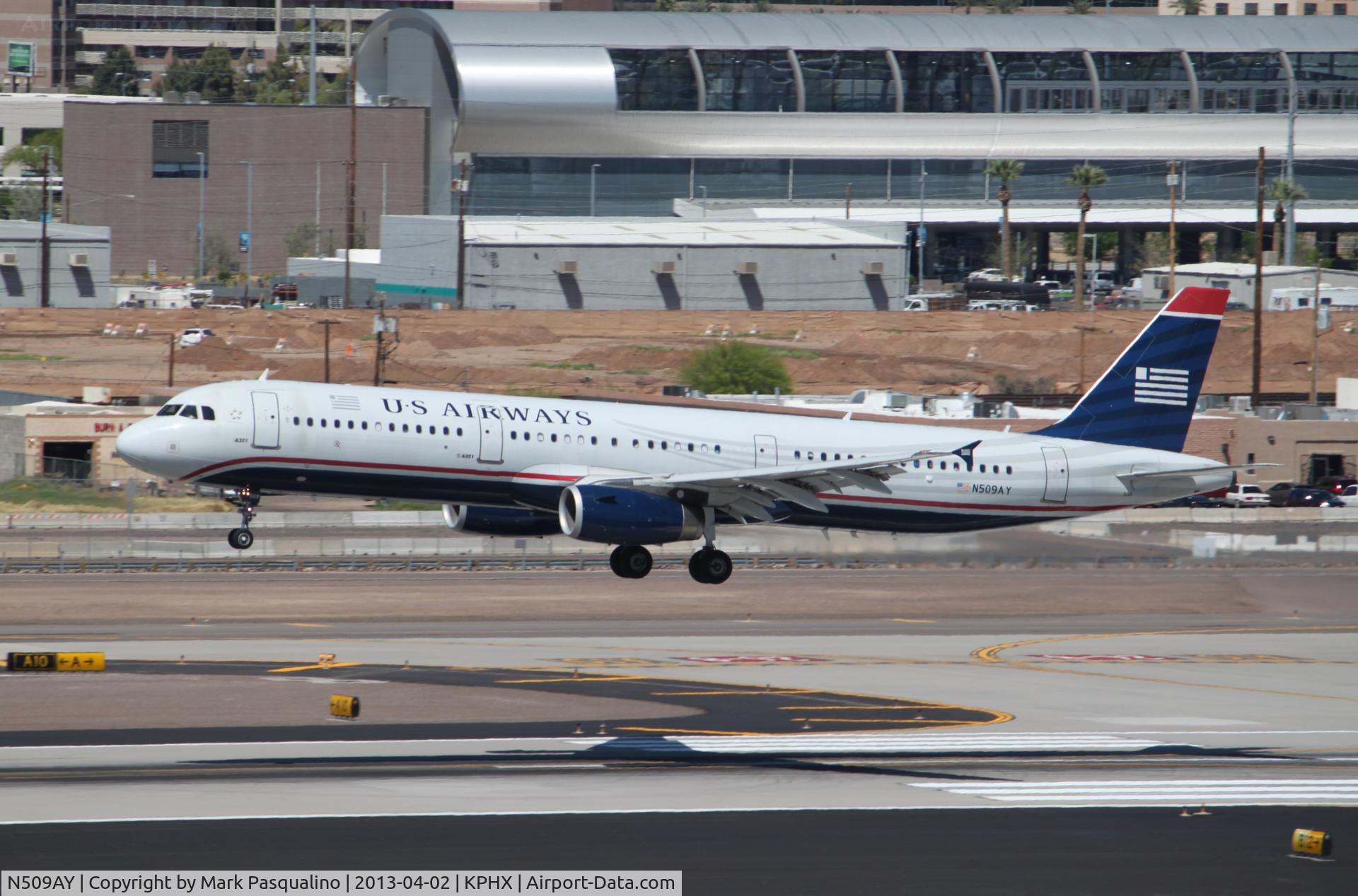 N509AY, 2009 Airbus A321-231 C/N 3796, Airbus A321