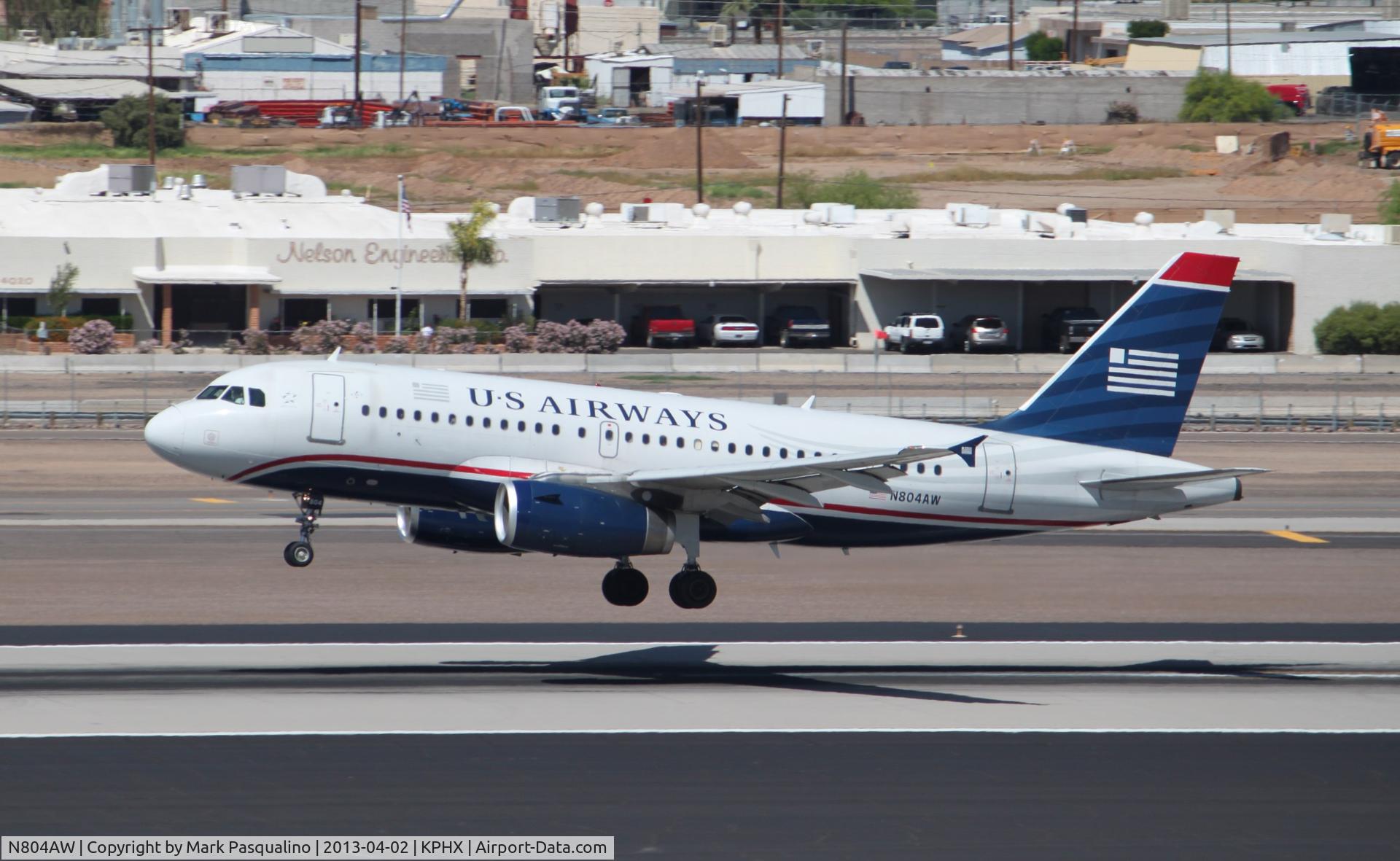 N804AW, 1999 Airbus A319-132 C/N 1043, Airbus A319