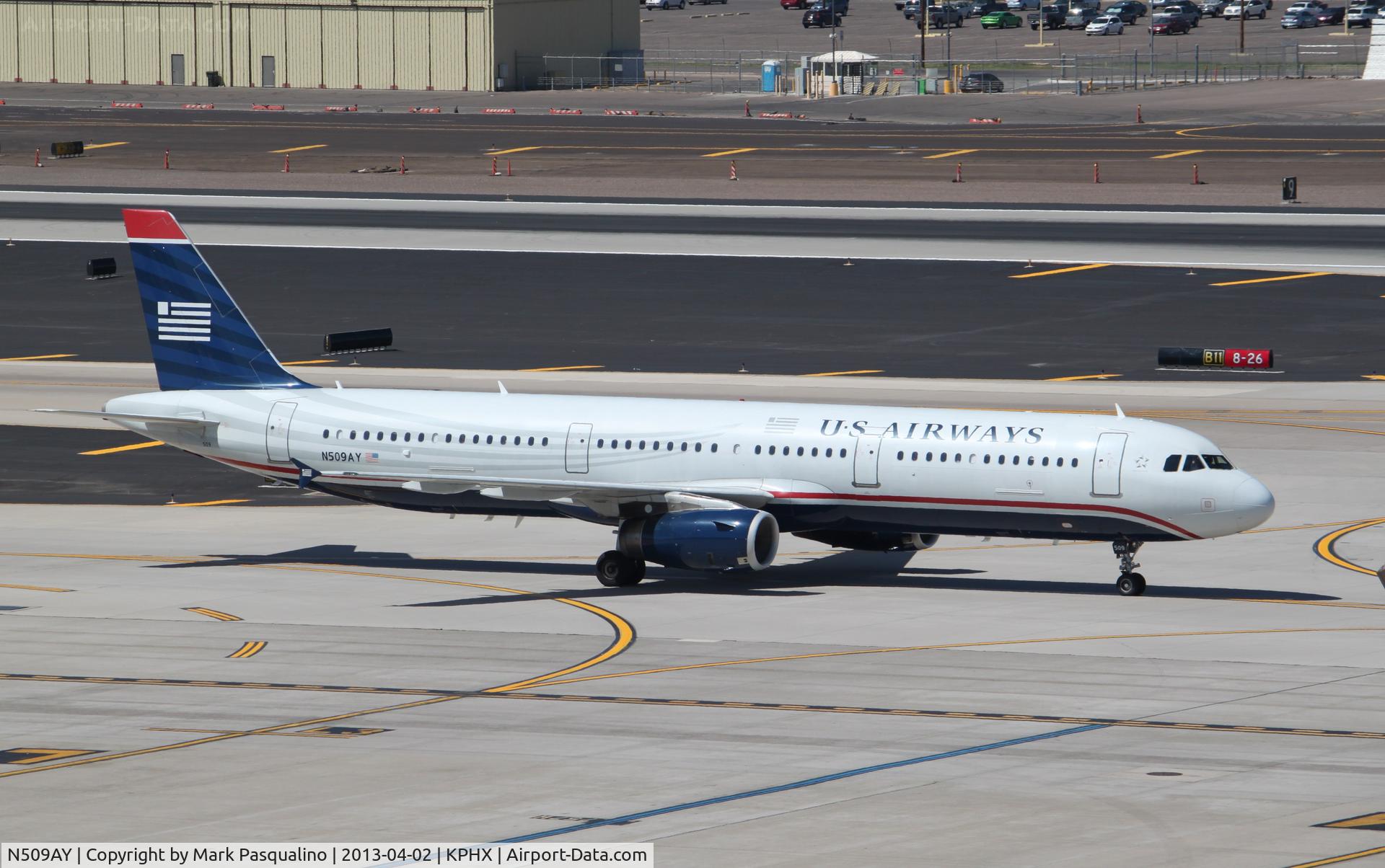 N509AY, 2009 Airbus A321-231 C/N 3796, Airbus A321