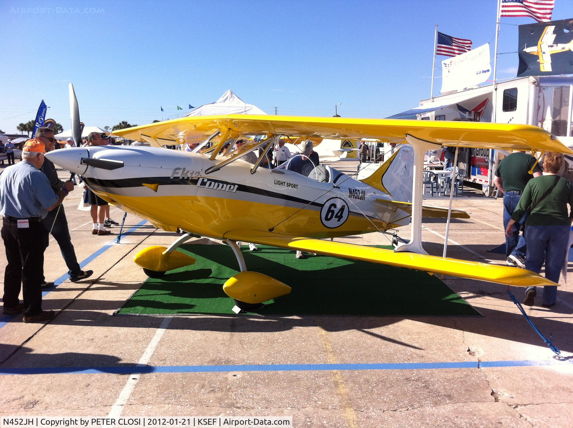 N452JH, B & F Funk FK-12 Comet C/N 012-094, 2012 U.S. Sport Aviation Expo at Sebring Regional Airport
