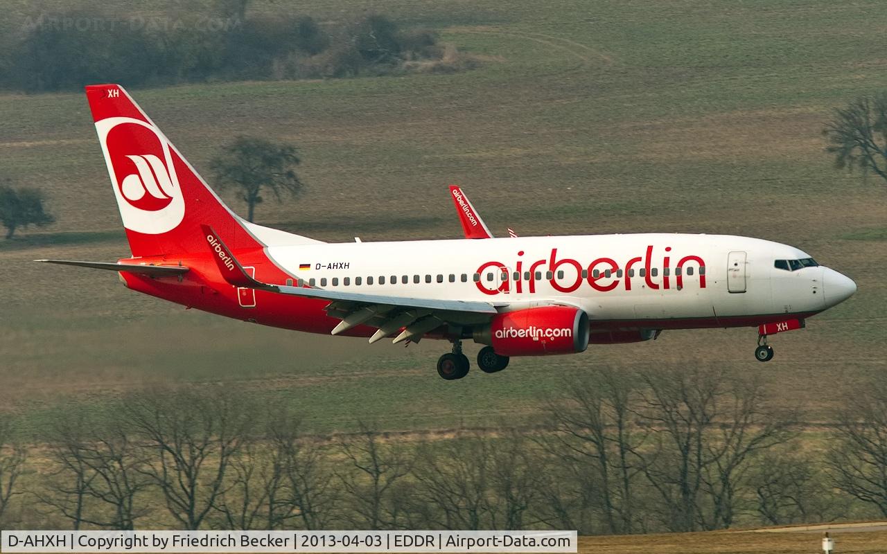 D-AHXH, 2008 Boeing 737-7K5 C/N 35282, inbound from FRA