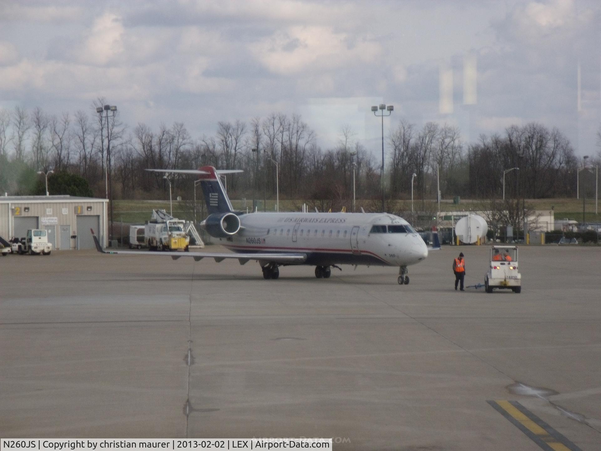 N260JS, 2004 Bombardier CRJ-200ER (CL-600-2B19) C/N 7957, us air