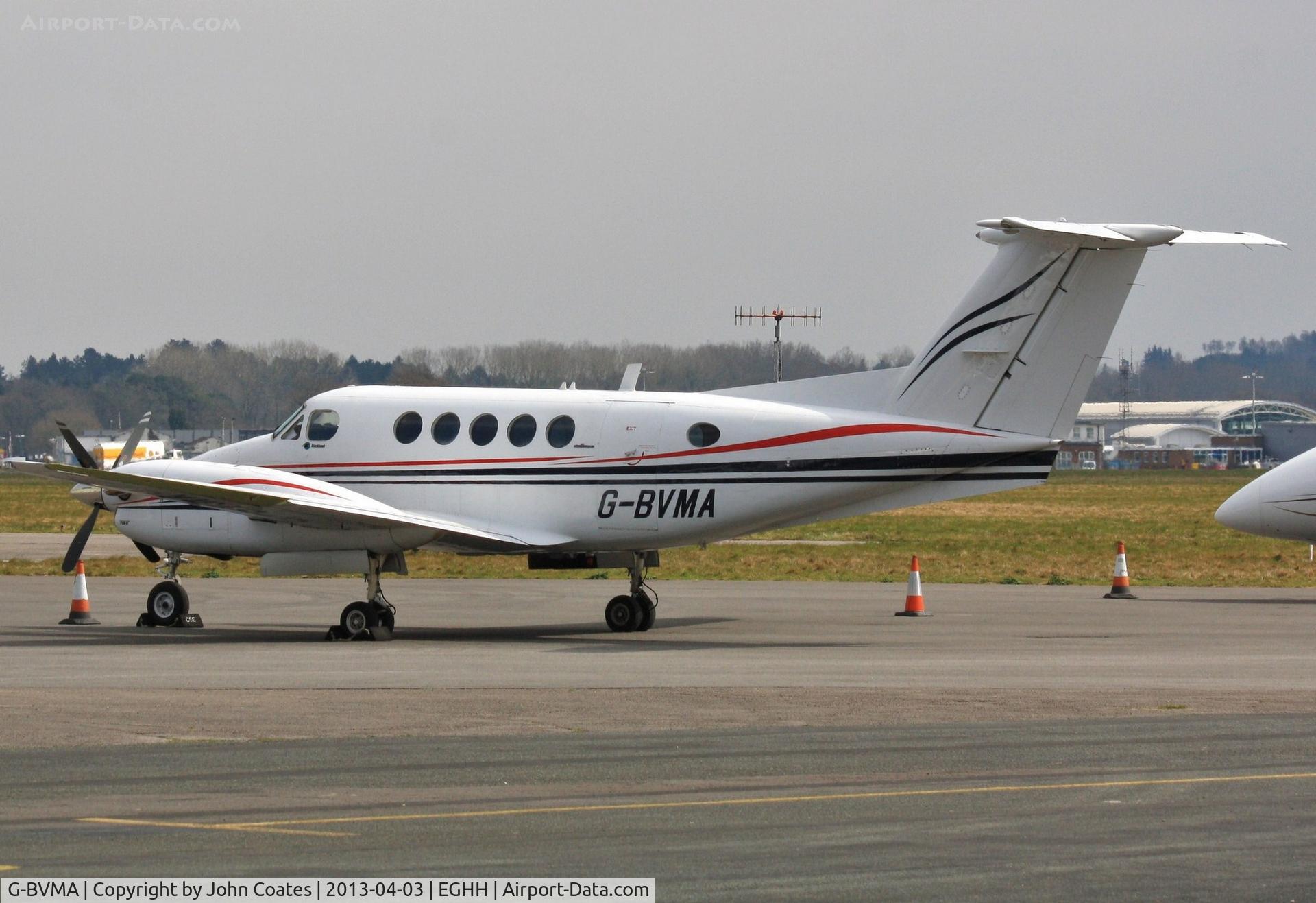 G-BVMA, 1980 Beech 200 Super King Air C/N BB-797, Visitor at Sigs