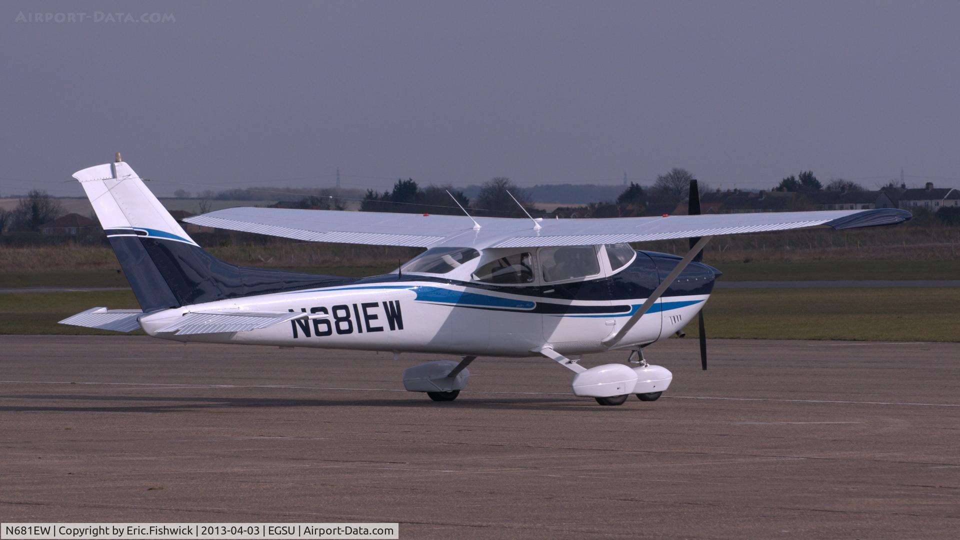 N681EW, 1977 Reims F182Q C/N F1820039, 2. N681EW visiting IWM, Duxford.