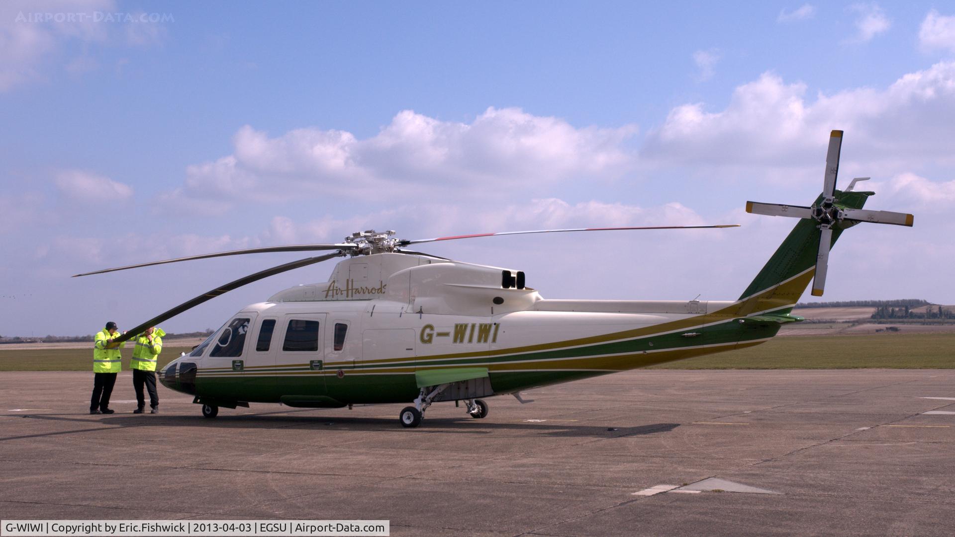 G-WIWI, 2007 Sikorsky S-76C C/N 760684, 5. G-WIWI at IWM, Duxford.