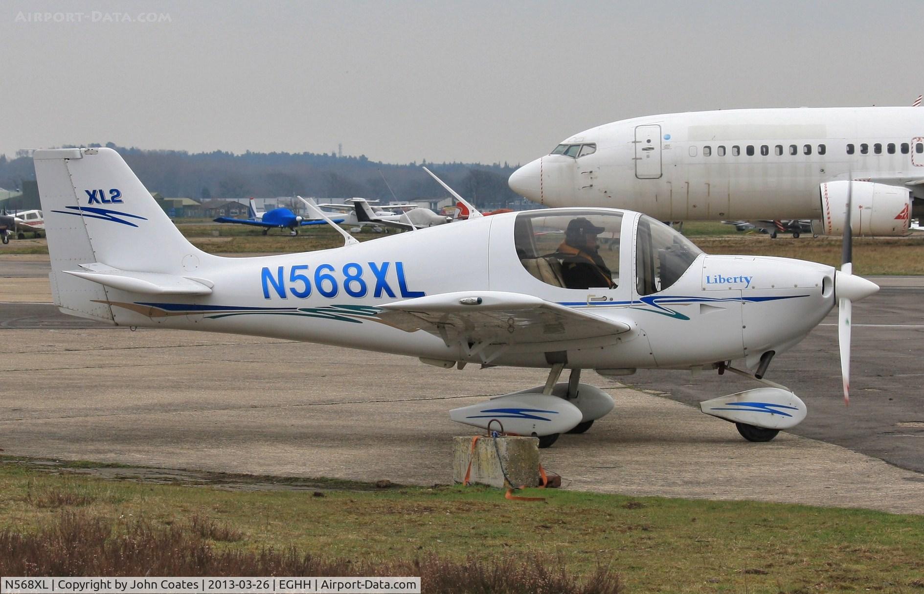 N568XL, 2007 Liberty XL-2 C/N 0053, Visitor arriving at BHL