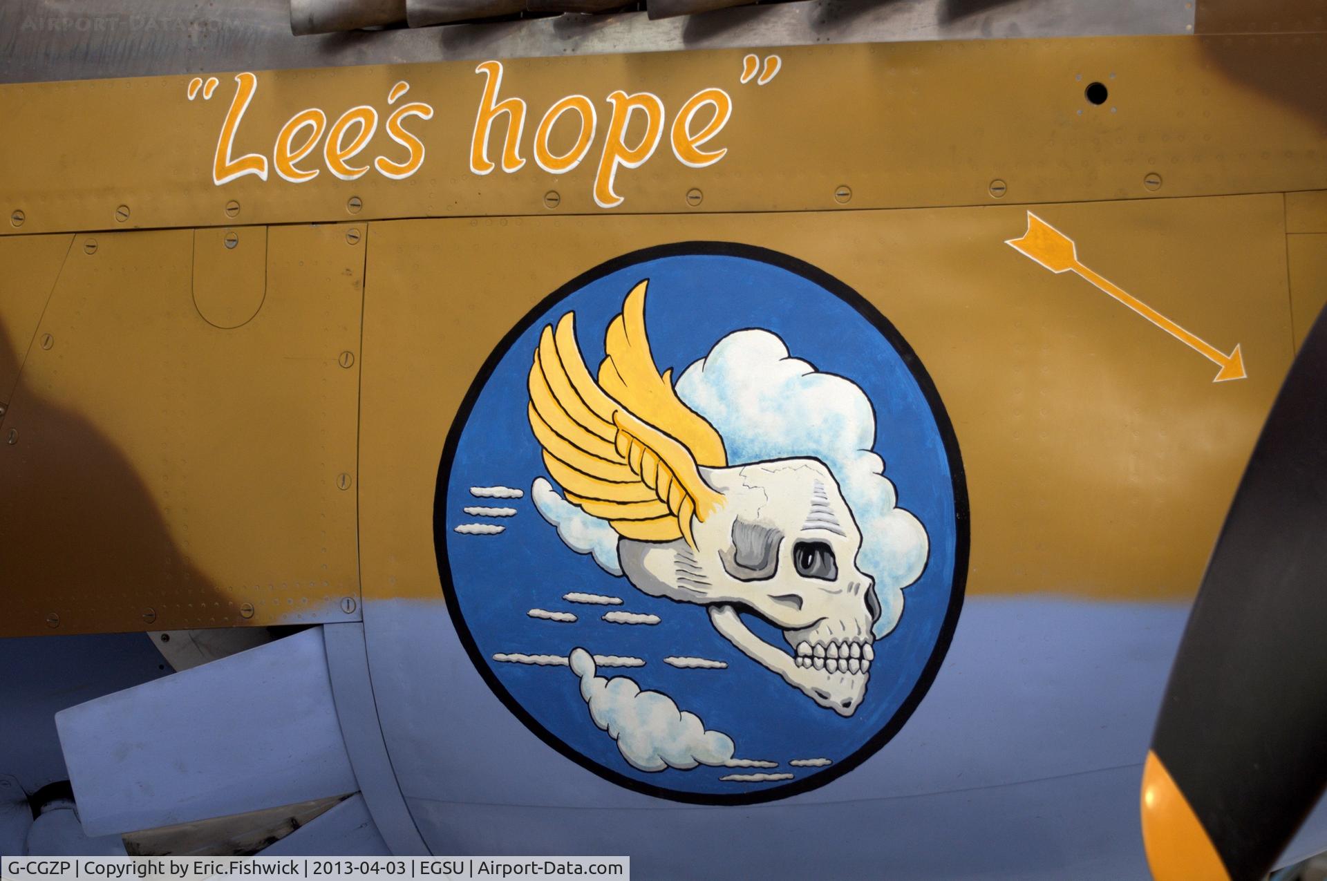 G-CGZP, 1942 Curtiss P-40F Warhawk C/N 19503, Lee's Hope
