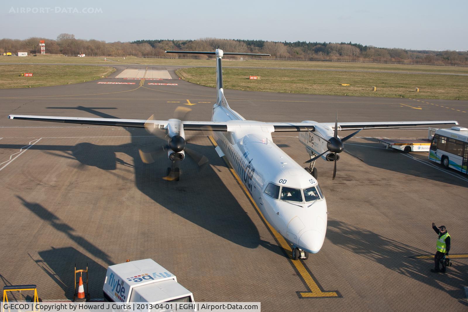 G-ECOD, 2008 De Havilland Canada DHC-8-402Q Dash 8 C/N 4206, flybe.