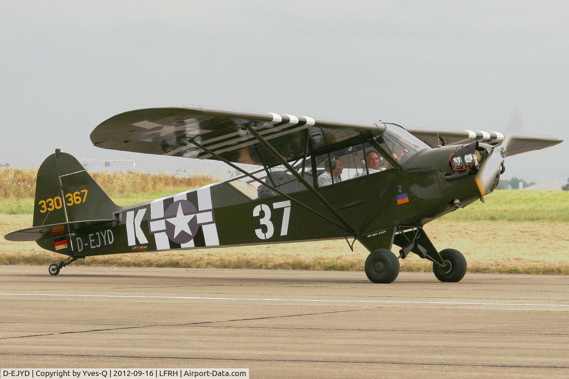 D-EJYD, 1942 Piper J3C-65 Cub Cub C/N 11658, Piper J3C-65, Lann Bihoué Naval Air Base (LFRH - LRT)