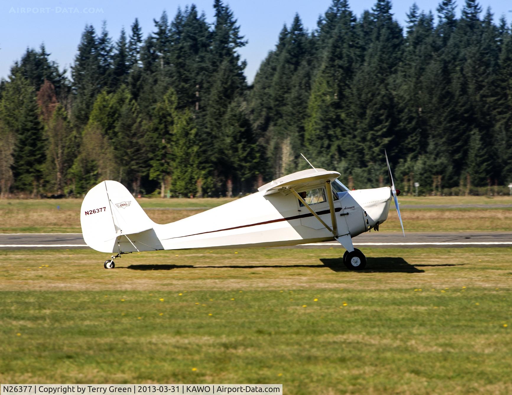 N26377, 1940 Aeronca 65-LA C/N L8410, N26377 1940 Aeronca 65-LA C/N L8410