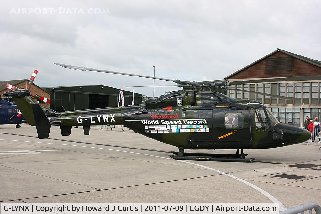 G-LYNX, Westland Lynx 800 C/N 102, 40th Anniversary of the Westland Lynx. At Air Day.
