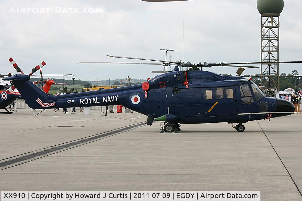 XX910, 1972 Westland Lynx HAS.2 C/N 03/16, 40th Anniversary of the Westland Lynx. At Air Day.
